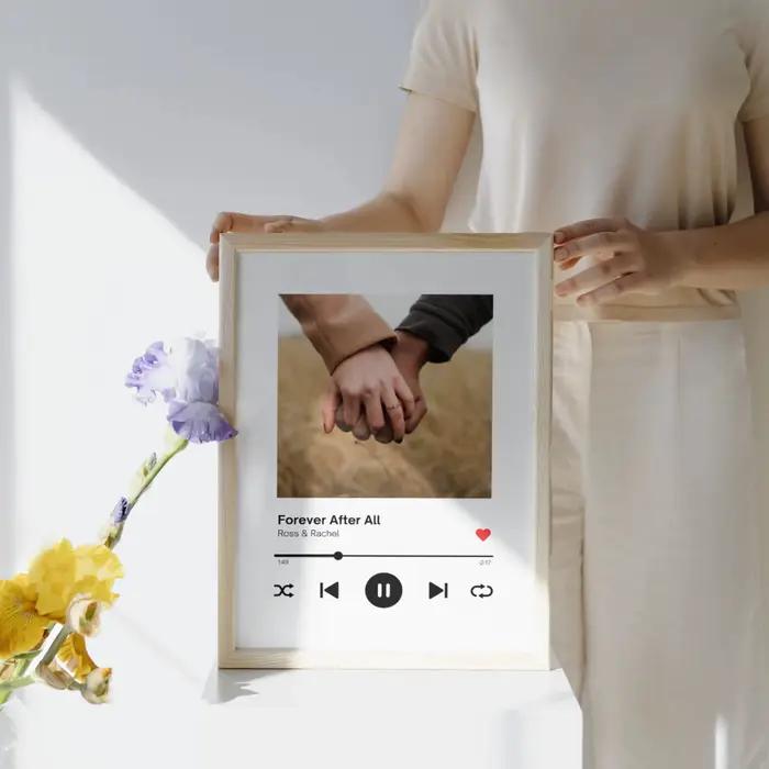 Affiche de musique personnalisée, impression de paroles de chansons, imprimés de couverture d'album, cadeaux de chanson ou d'artiste préférés, cadeaux personnalisés, imprimés de bandes