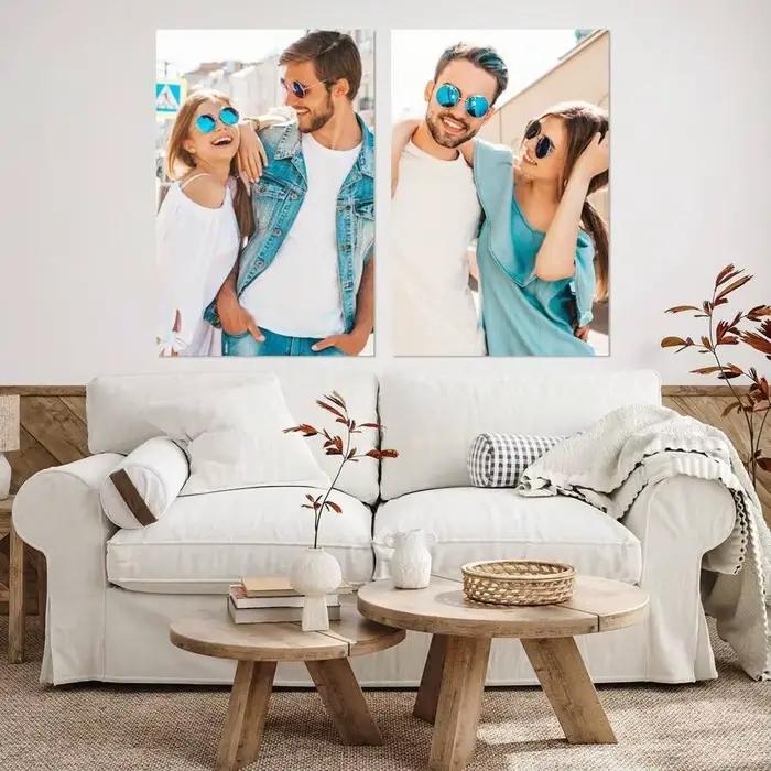1 impression d'affiche autocollante personnalisée — Téléchargez votre propre image | Parfait pour toutes les occasions
