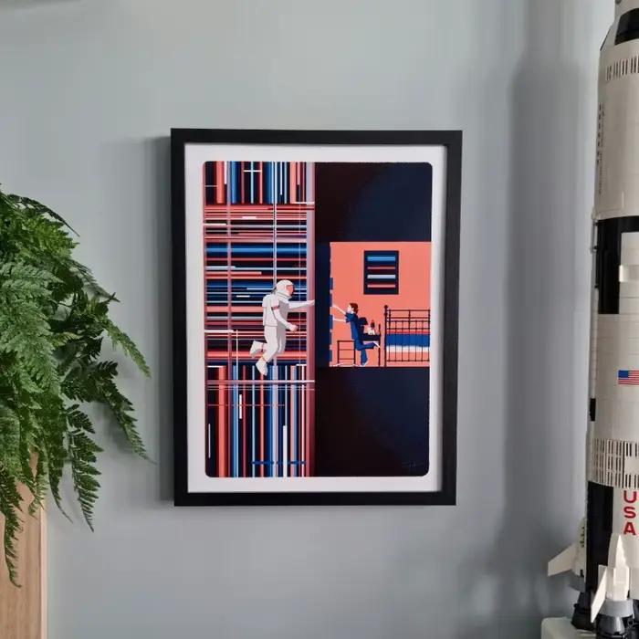 Affiche d'hommage du film interstellaire I Was Your Ghost