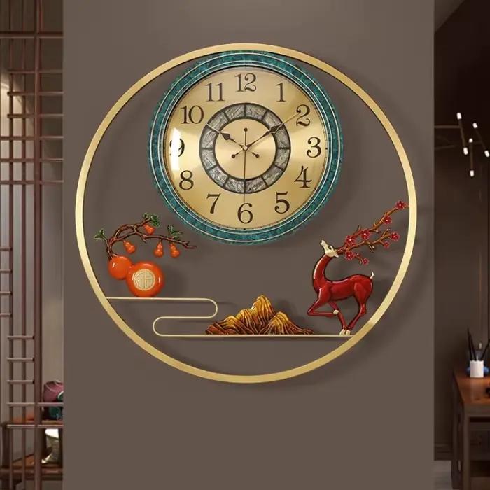Horloge murale moderne industrielle Art Restaurant esthétique