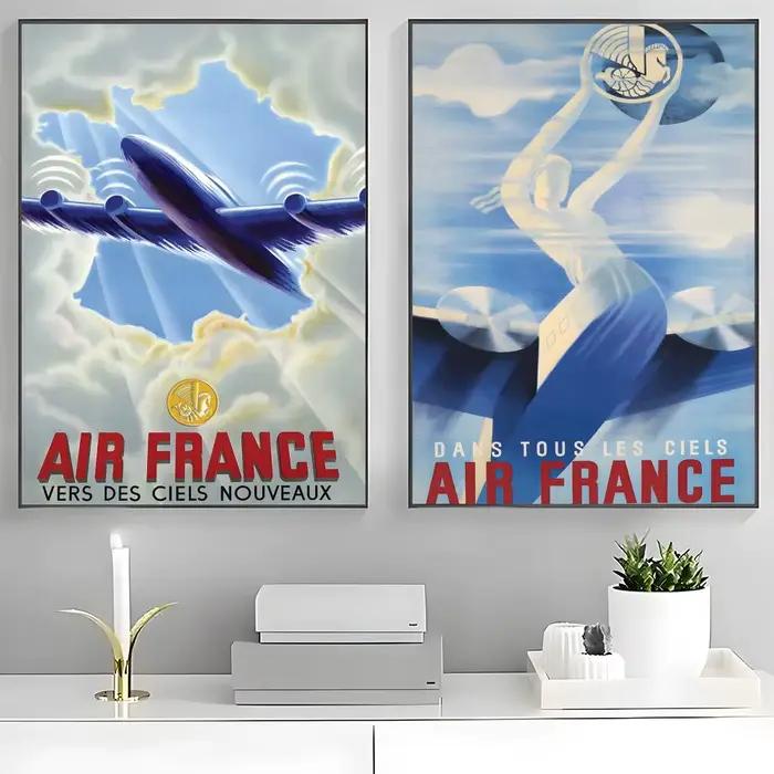 Affiche de voyage vintage Air France