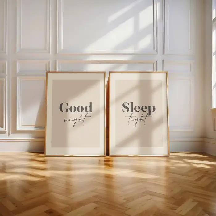 Affiche en toile pour chambre à coucher