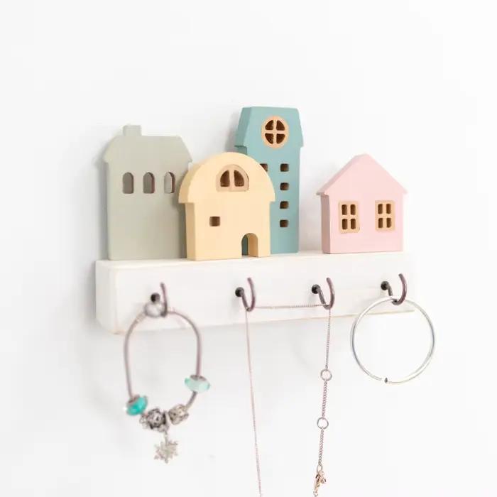 Crochet à clé en bois, Art mignon