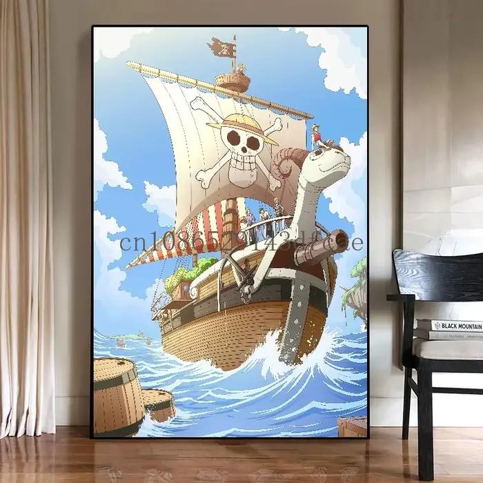 Affiche une pièce de dessin animé Ship One