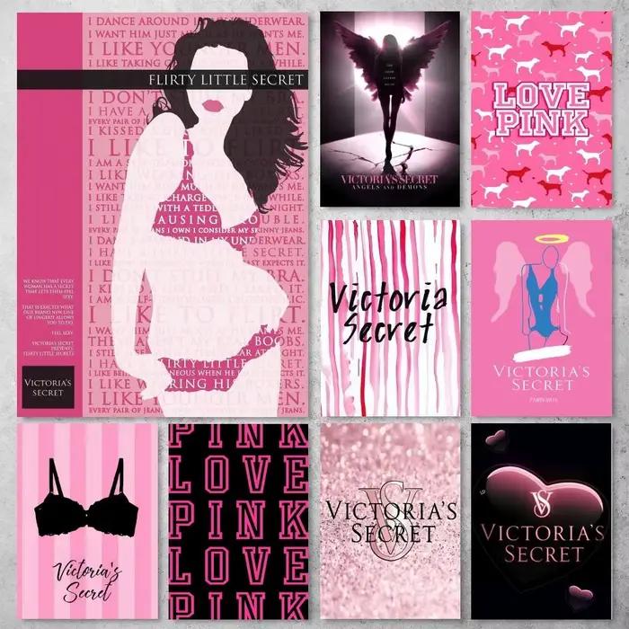 V-VictoriaS Fashion S-Secret Poster – autocollant mural imperméable de haute qualité