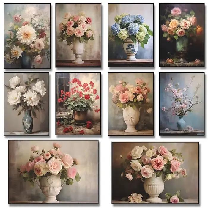 Bouquet de fleurs Vintage