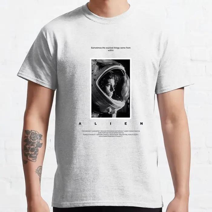 Alien Poster of Horror Movie, Sci Fi, Xenomorph, KEen Ripley, Économie grande taille, 100% coton imprimé, Y-Humorous Scopic
