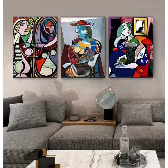 Affiche de collection d'œuvres d'art célèbres de Picasso