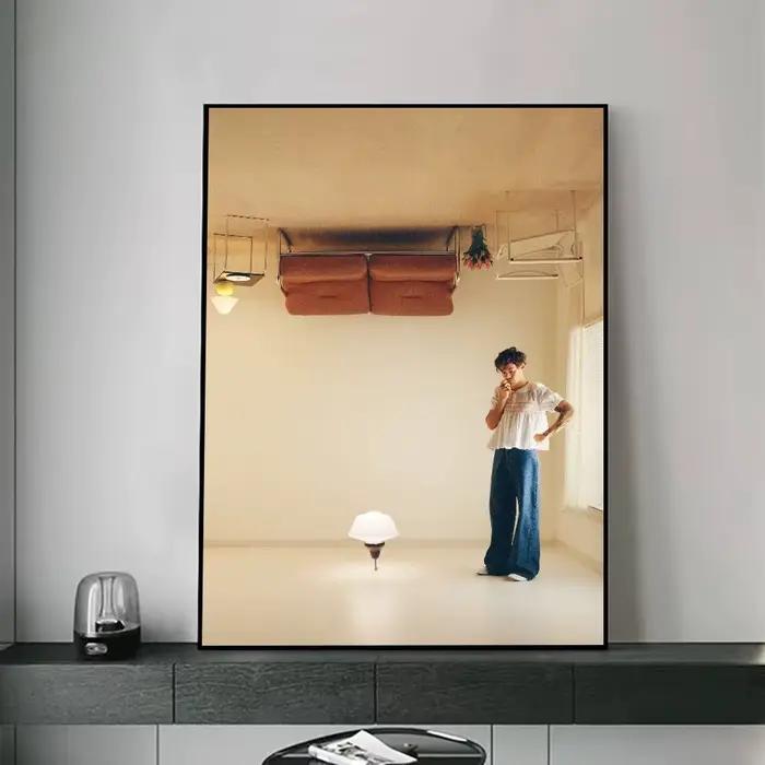 Affiche H-Harrys Singer Styles pour la décoration moderne dans les bureaux à domicile, les chambres à coucher, les salons, les cuisines et les salles de bain.