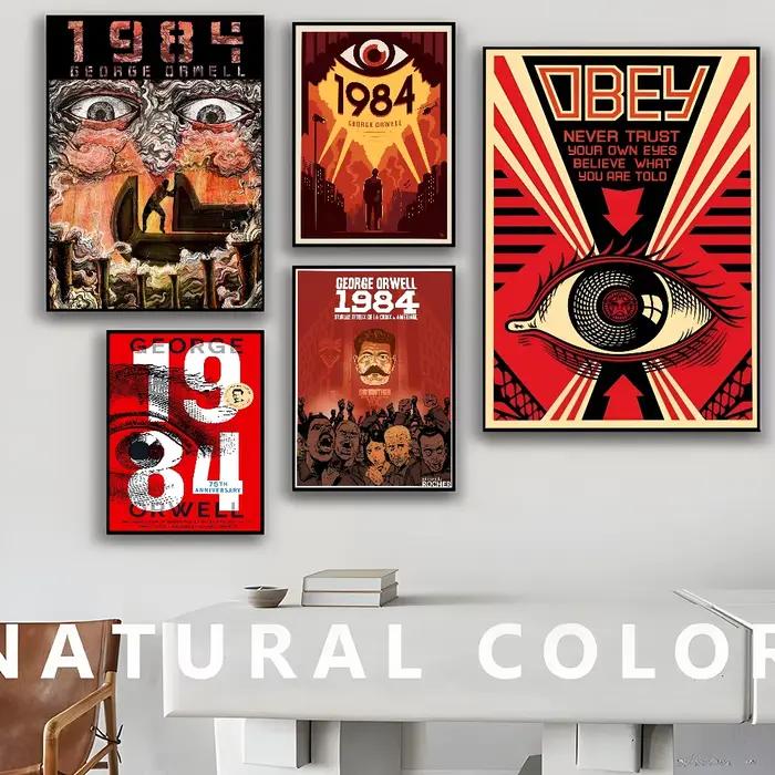 Affiches autocollantes de film George Orwell