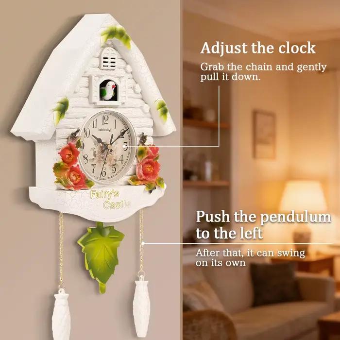 Horloge murale Cuckoo de style européen