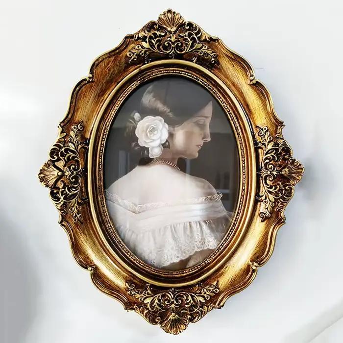 Cadre photo vintage, décoration murale