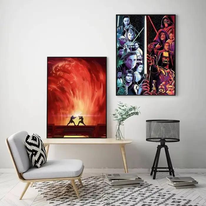 Affiches de films populaires S-Star Cartoon W-Wars