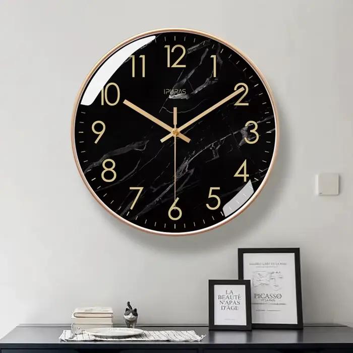 Horloge murale Bergame en marbre