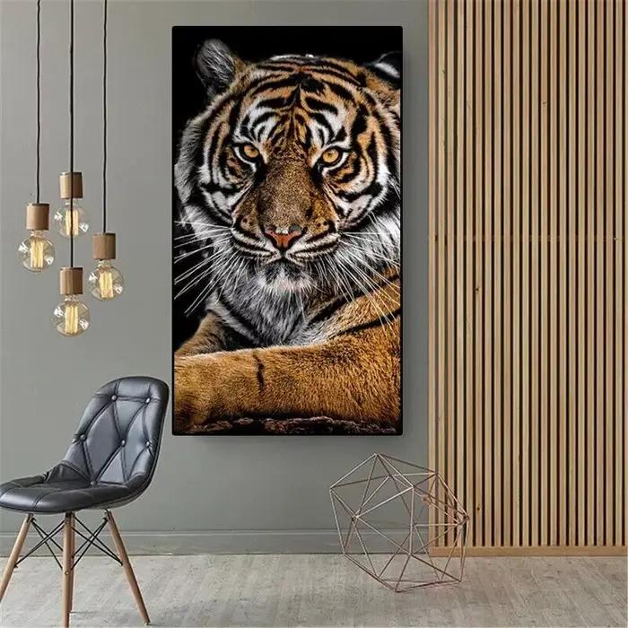 Peinture sur toile d'animaux