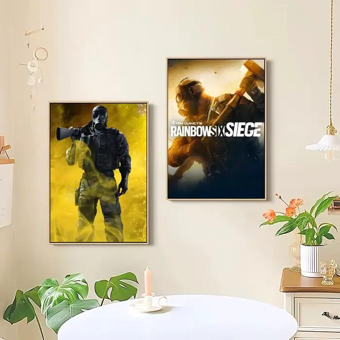 Affiche de film Rainbow Six Siege de Tom C-clancy