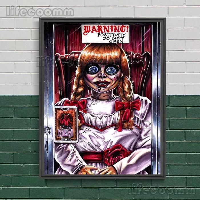 Affiche de Film d'Horreur d'Halloween Imprimée sur Toile