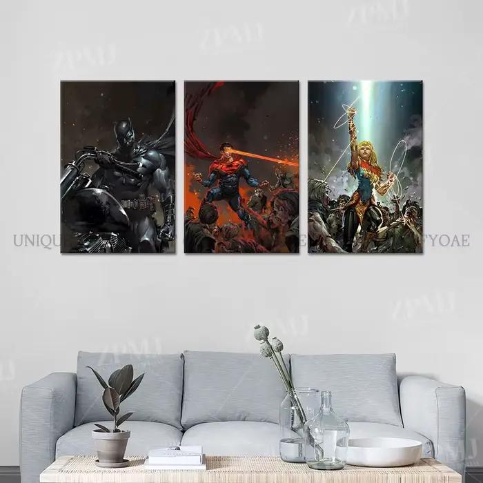 DC Comics Joker toile peinture Justice League film décor à la maison photo moderne imprimé affiche pour salon sans cadre mur Art