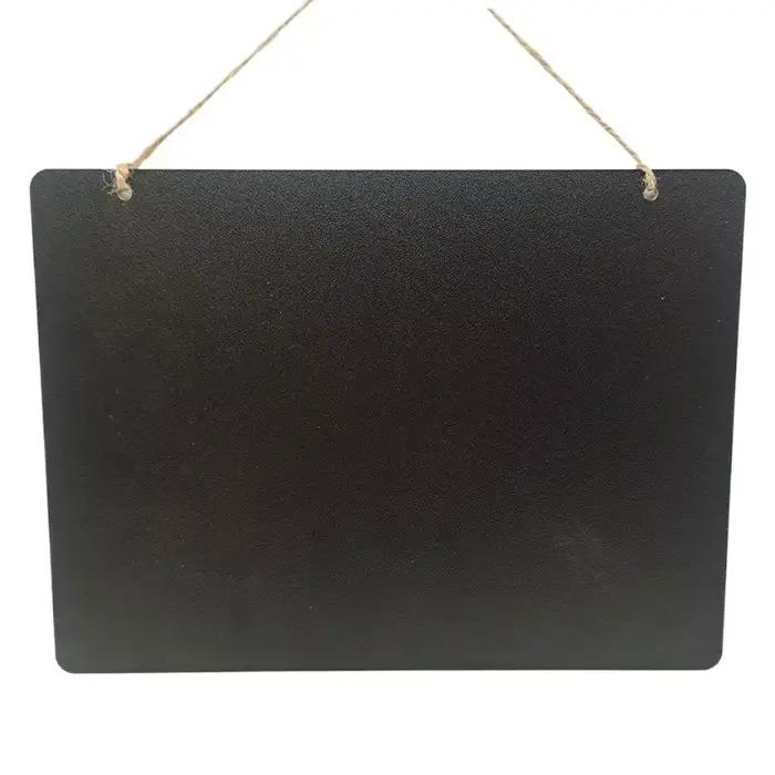 Tableau noir double face avec cordon de suspension
