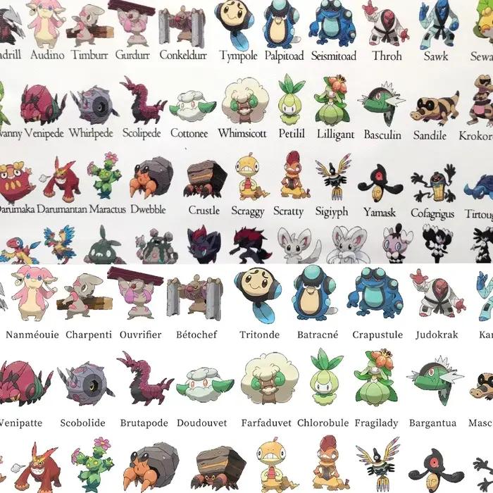 Version française classique Anime Pokemon périphériques Kawaii Pikachu affiche décoration Art aquarelle photos toile peinture