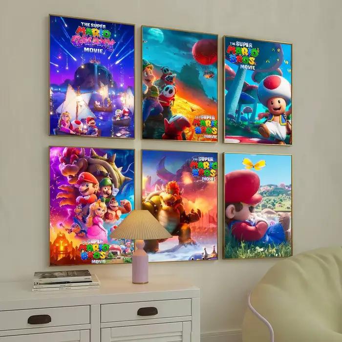 Affiche de film galaxie Super m-mario-s