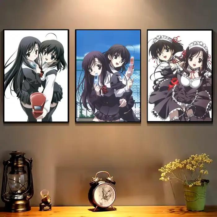 Affiche Anime School Days HD autocollante