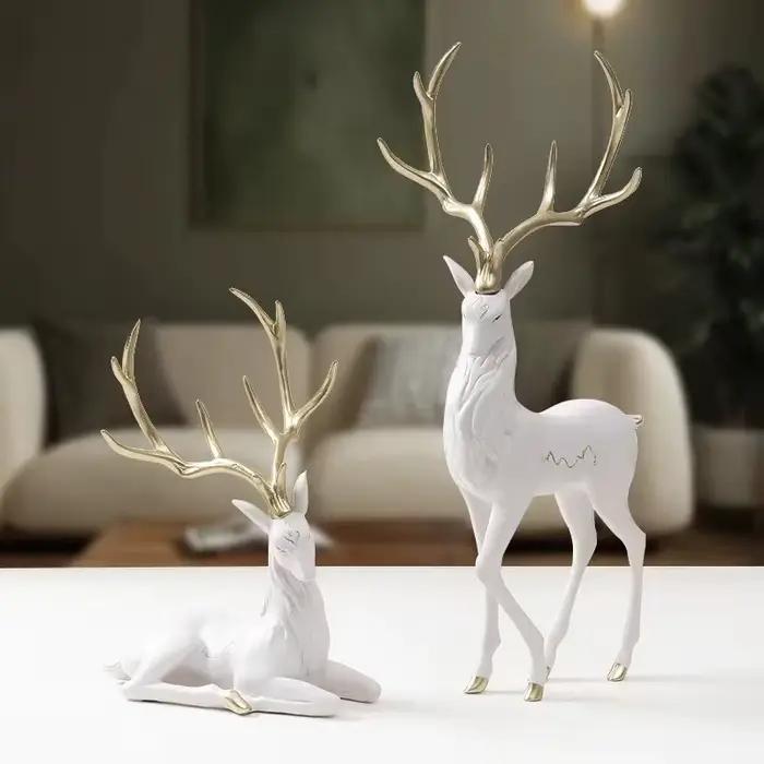 Statue de Cerf Haut de Gamme