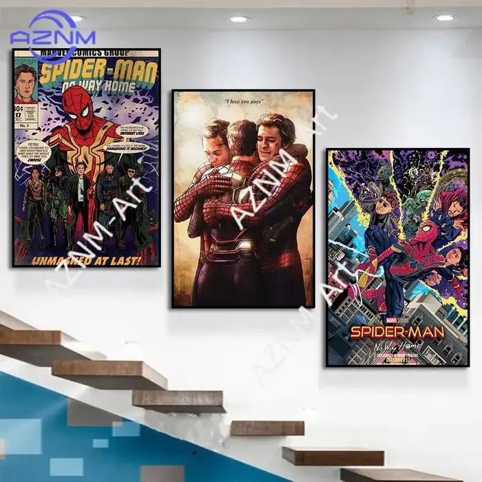 Affiche de film Spiderman No Way Home et impression sur toile