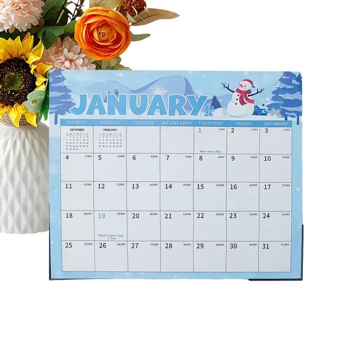 Calendrier magnétique pour réfrigérateur