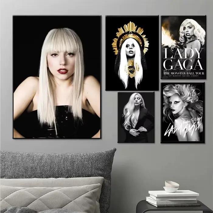 Affiche murale de Lady Gaga Born This Way Pop Singer Star