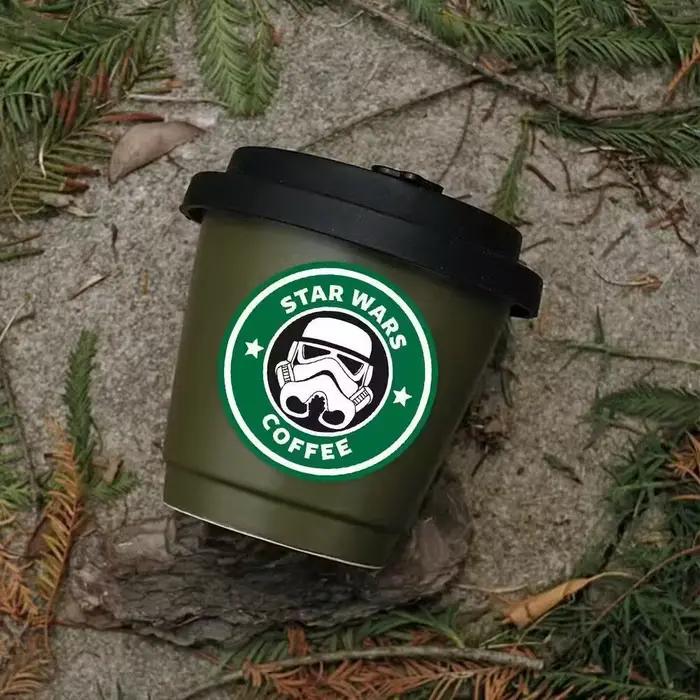 60 autocollants décoratifs créatifs et personnalisés sur le thème de Star Wars