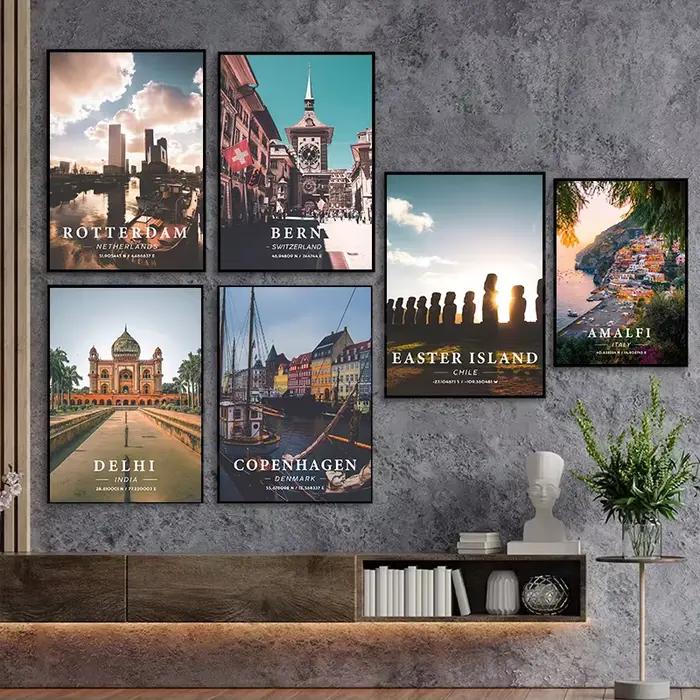 Affiches et impressions sur toile de paysages de Paris