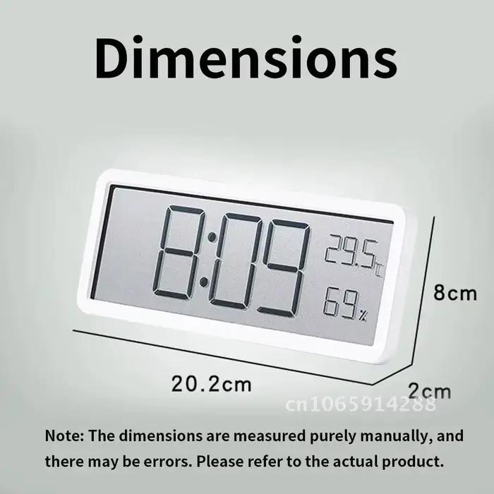 Horloge murale LED, horloges numériques simples