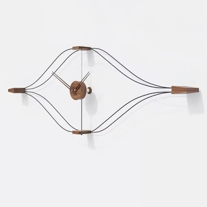 Grandes horloges murales nordiques modernes
