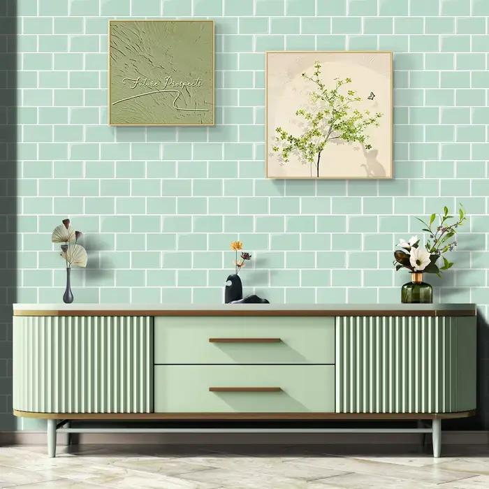 Papier peint vinyle auto-adhésif Vividtiles grand format 12*12 pouces
