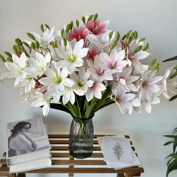 Branche de fleur de magnolia d'impression 3D