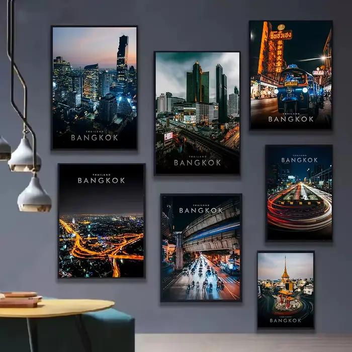 Affiches sur toile de ville de Thaïlande et de Bangkok