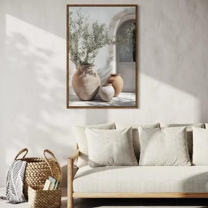 Affiche Minimaliste Naturelle Botanique d'Olivier