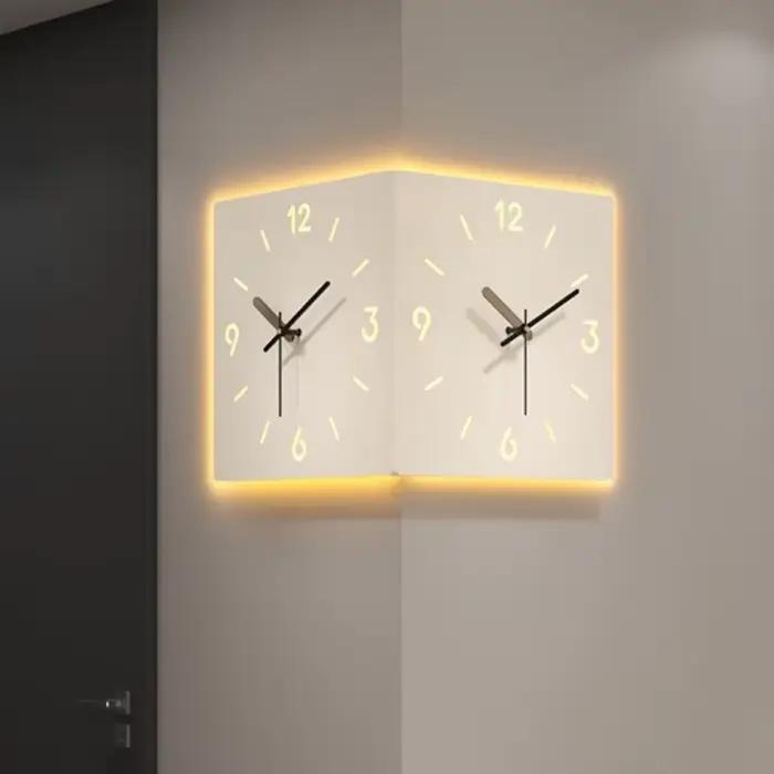 Horloges murales numériques modernes, horloge murale silencieuse pour salon, chambre à coucher, grande décoration, ornements de bureau