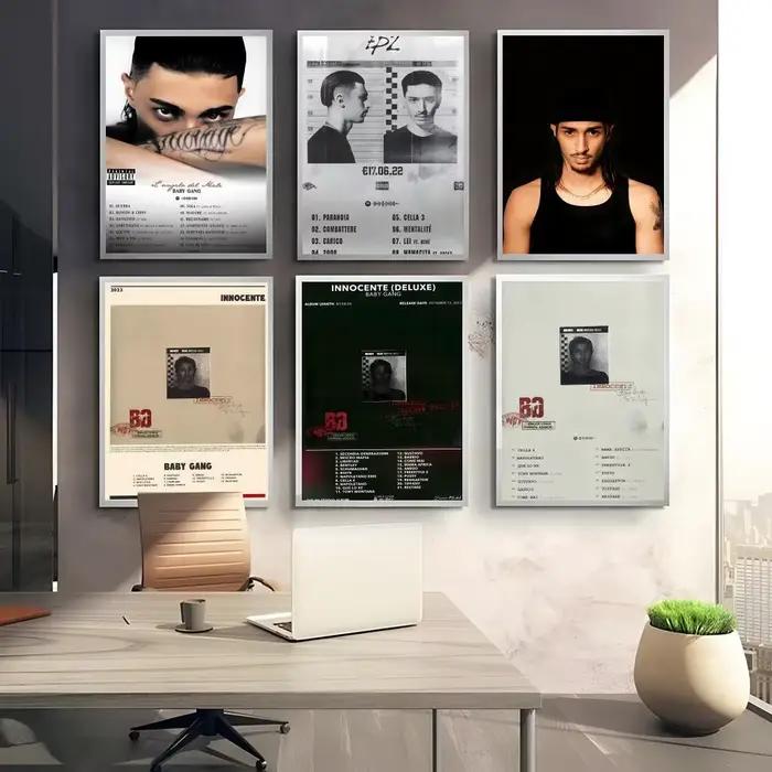 Affiche artistique HD Streetwise Gritty European Rapper B-Baby G-Gang