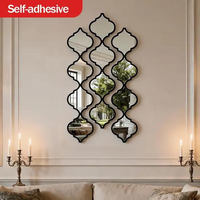 Grand miroir marocain 12 pièces