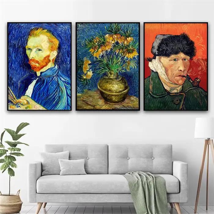 Vincent Van Gogh Collection peintures impressions sur toile affiches impressionnisme œuvres d'art mur Art photos pour la maison salon décor