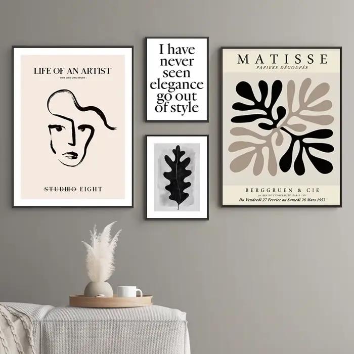 Célèbre affiche d'art mural de Picasso