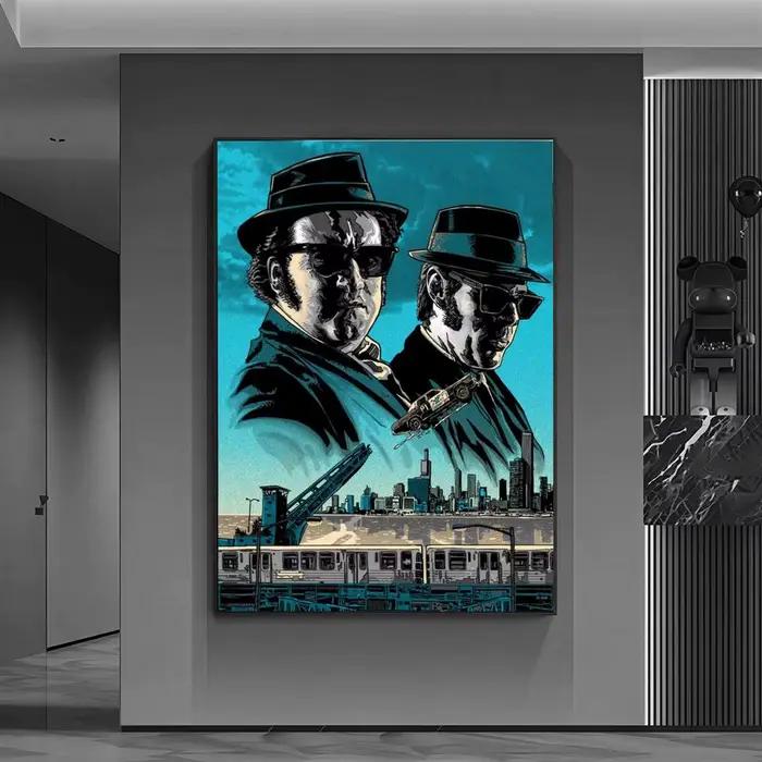 Affiche de film vintage Blues Brothers