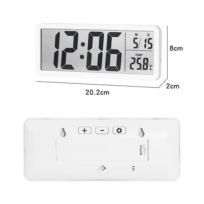 Horloge murale numérique électronique murale LCD