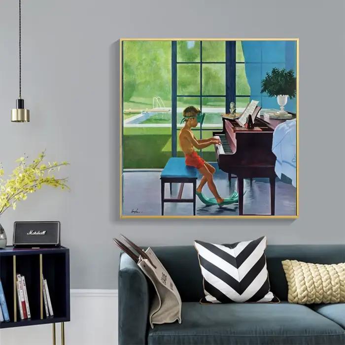 Peinture sur toile célèbre