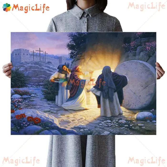 Affiche de prière de croix de Religion vierge marie
