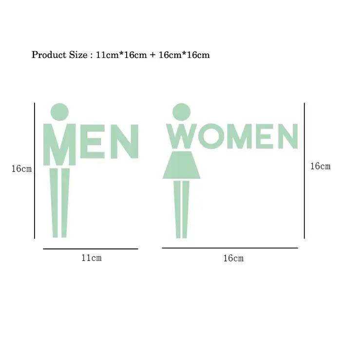 Autocollant mural lumineux créatif pour hommes et femmes
