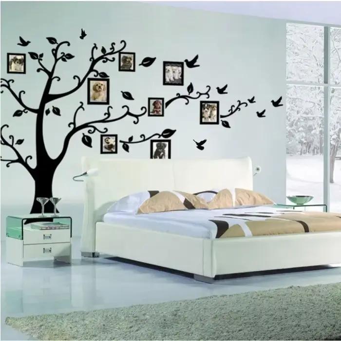 Offre spéciale 50*70 cm grand arbre Photo Stickers muraux décor à la maison salon chambre bricolage 3d mur Art