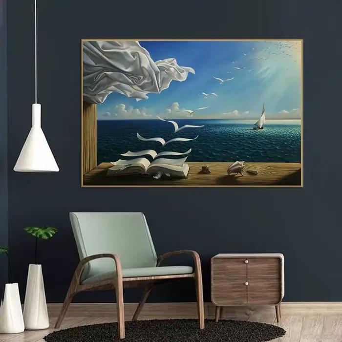 Peinture à l'huile Salvador Dali